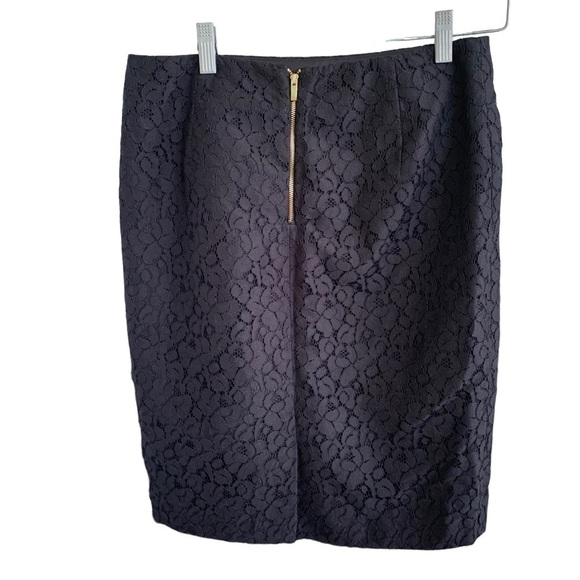 The Limited Black Lace Midi Pencil Skirt Women’s Side 2 - Picture 2 of 4